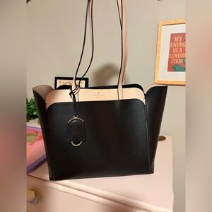 Kate Spade Black and Tan Tote